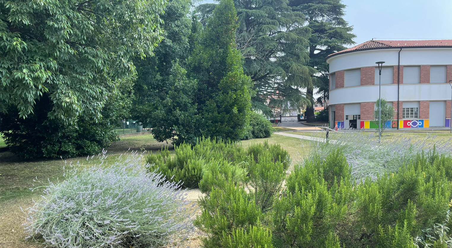 Vista dell'esterno della Marconi